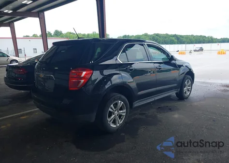 2017 Chevrolet Equinox Ls из США, поврежденный, VIN 2GNALBEK3H1594432